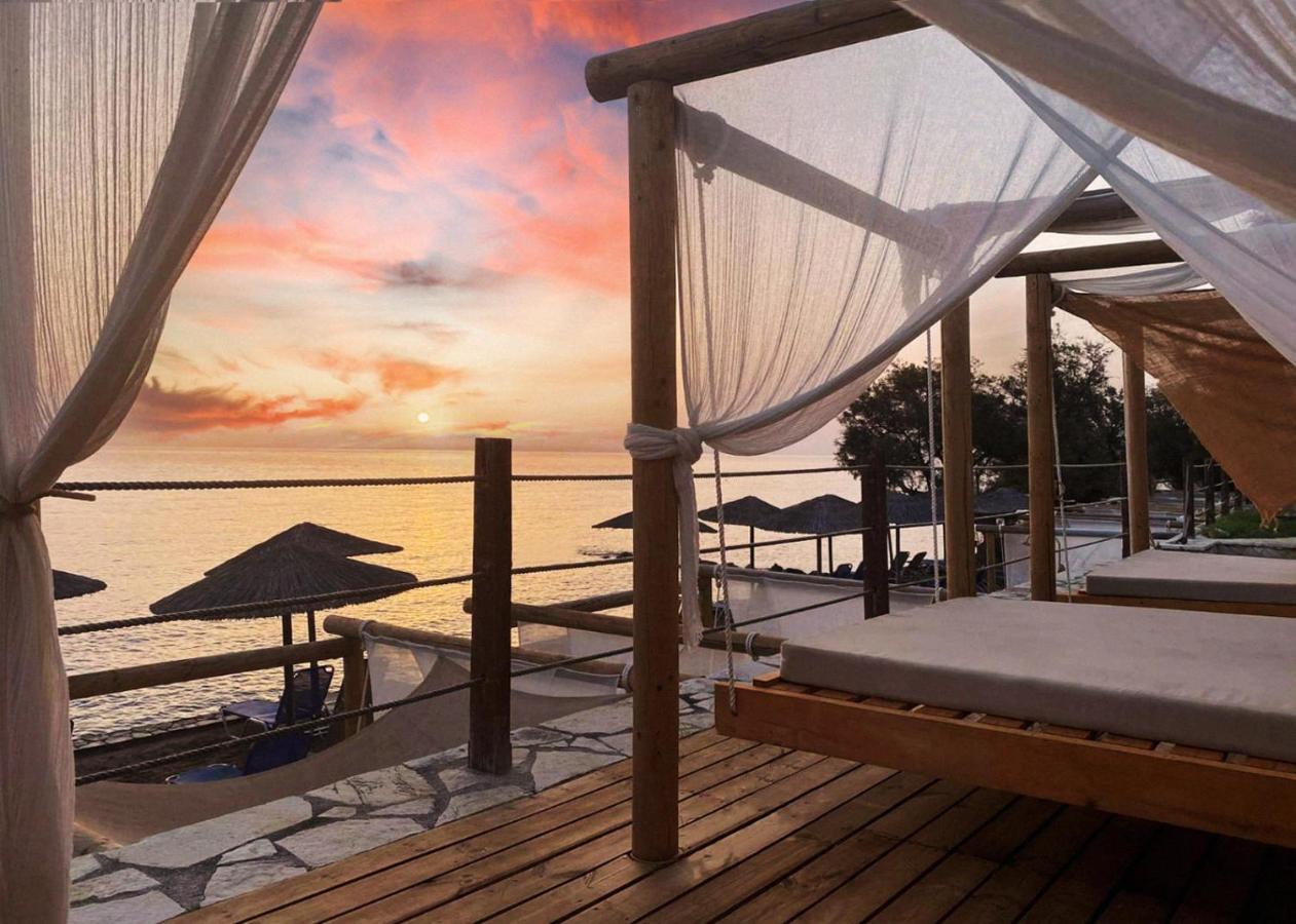 Tsamis Zante Suites (Adults Only) Psarou  Luaran gambar Sunset at the beach