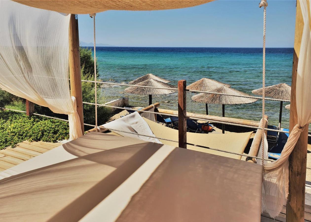 Tsamis Zante Suites (Adults Only) Psarou  Luaran gambar Beach at the hotel