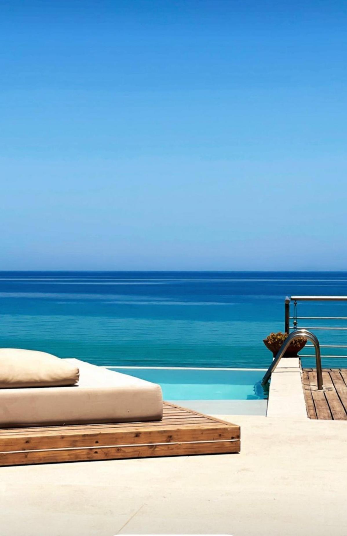 Tsamis Zante Suites (Adults Only) Psarou  Luaran gambar View from the pool