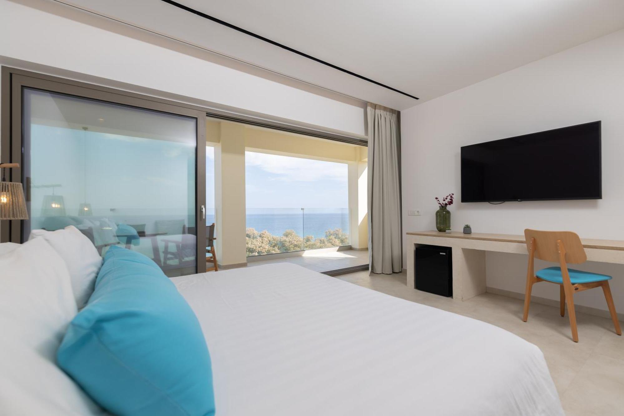 Tsamis Zante Suites (Adults Only) Psarou  Luaran gambar Deluxe sea view room